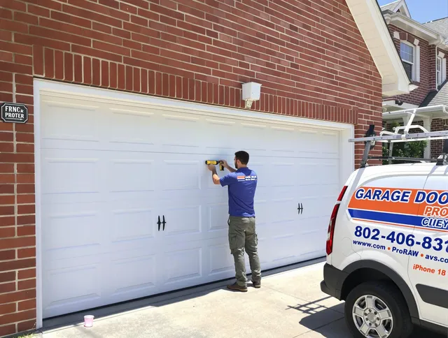 Local garage door repair service by Fontana Garage Door Repair in Fontana