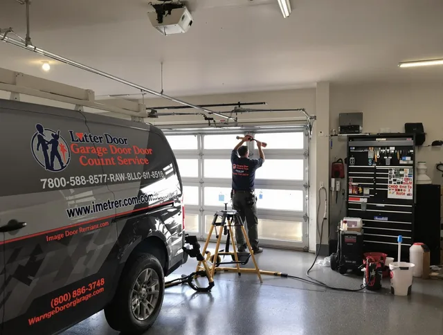 Fontana Garage Door Repair team performing same-day garage door repair in Fontana